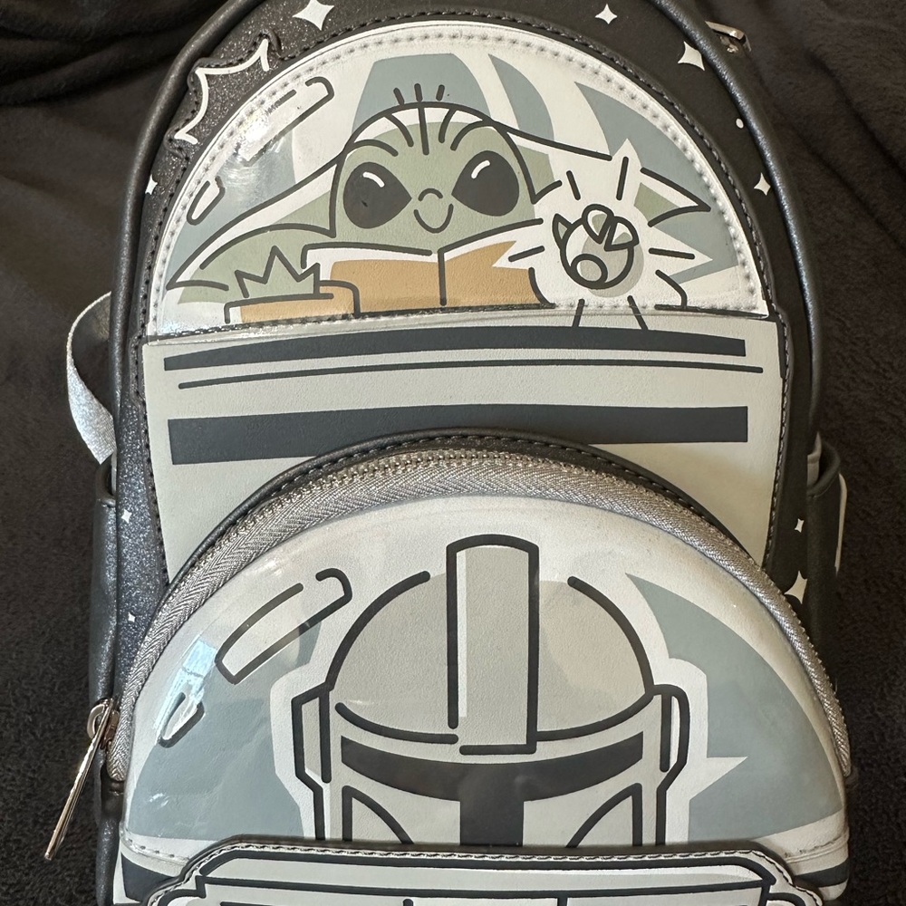 Star Wars Mandalorian Loungefly Backpack